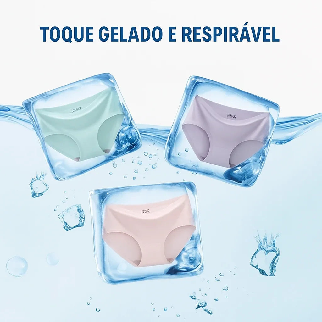 Seamless Panties with Antibacterial Lining & Cooling Touch