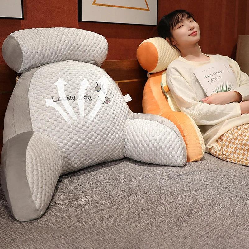 Ergonomic Support Pillow / The Best Support for Your Body While You Relax, Read, or Watch TV!