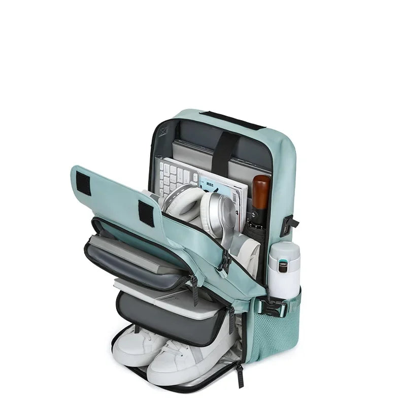 UrbanGuard™ 3-in-1 Anti-Theft Backpack with USB Port & Large Capacity