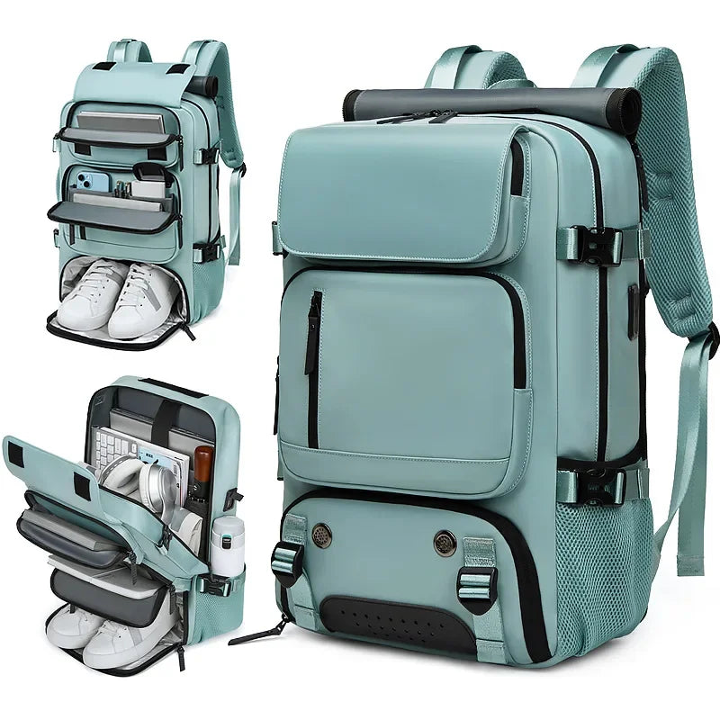 UrbanGuard™ 3-in-1 Anti-Theft Backpack with USB Port & Large Capacity