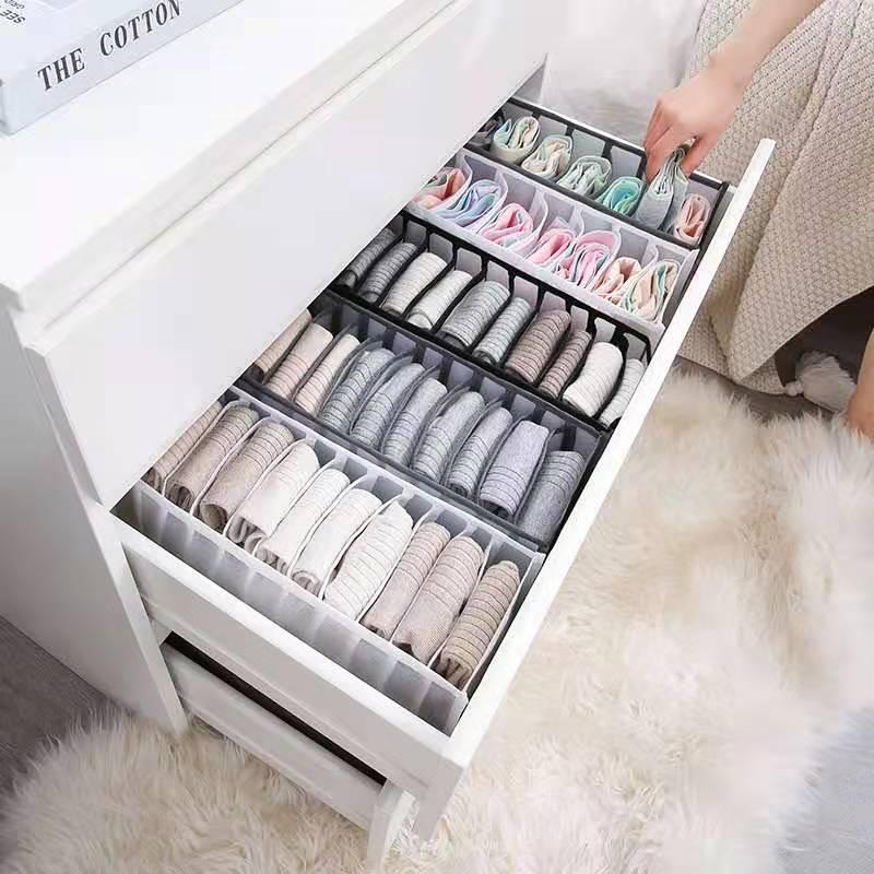 Underwear & Sock Drawer Organizer — 3-Piece Set